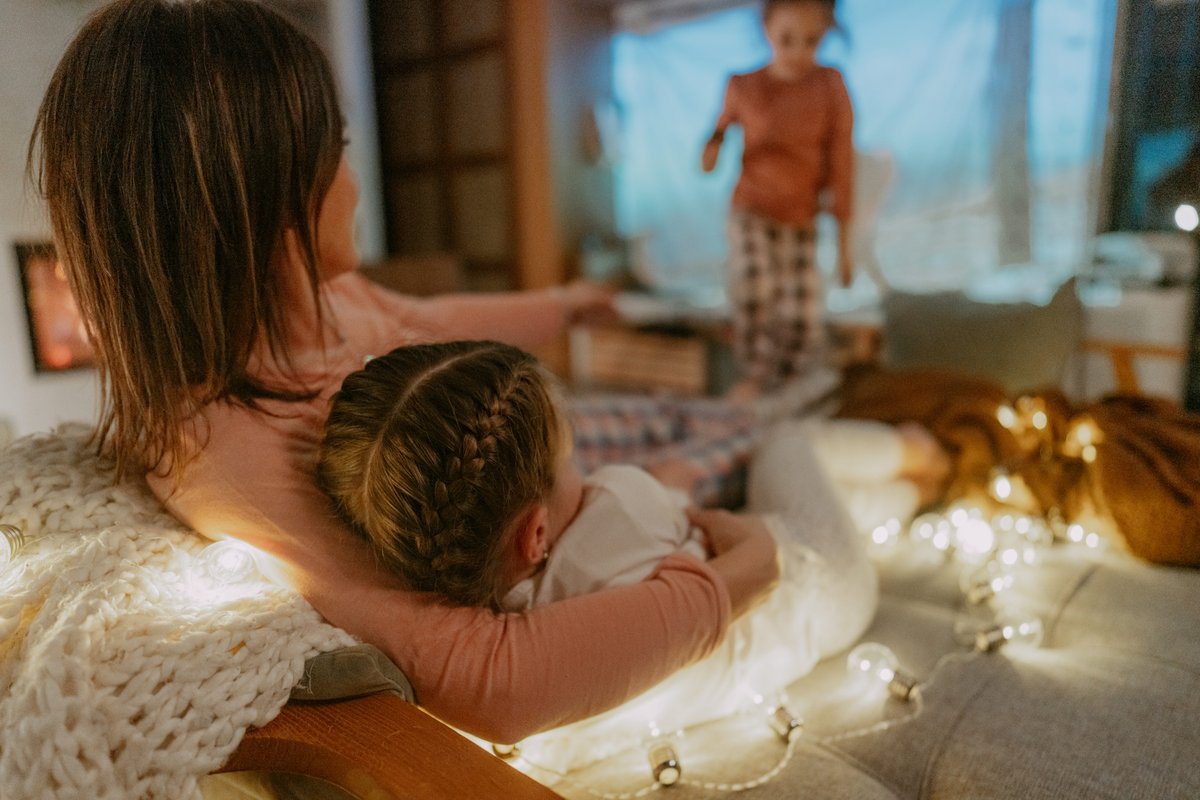 I was tired of my kids having all the fun on sleepovers. I started planning all-nighters for us at home.