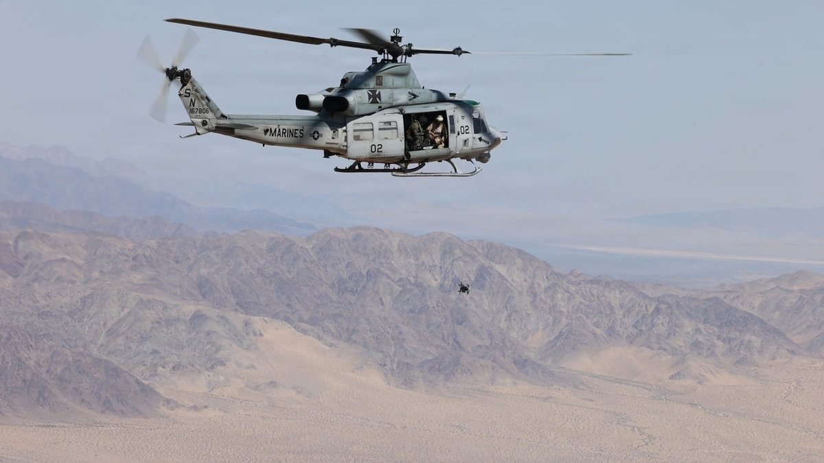 US Marines are exploring using helicopters as 'airborne motherships' and flying command posts for FPV drones