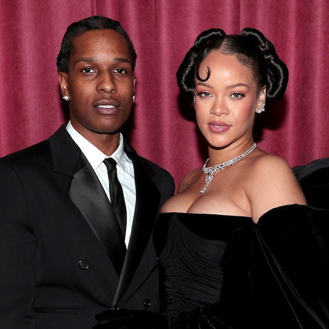 Rihanna, A$AP Rocky'nin Müzik Konukluğu Debutunun Ardından SNL Partisine Katıldı
