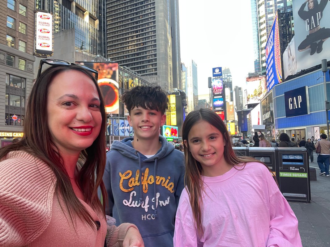 My kids don't remember living in New York, so I retraced their earliest days with them