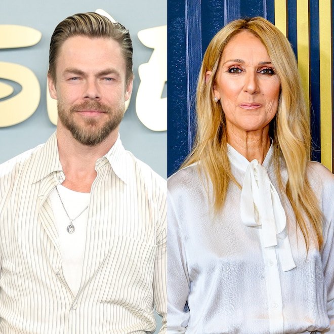 Derek Hough Reacts to Céline Dion Dancing With the Stars Casting Rumor