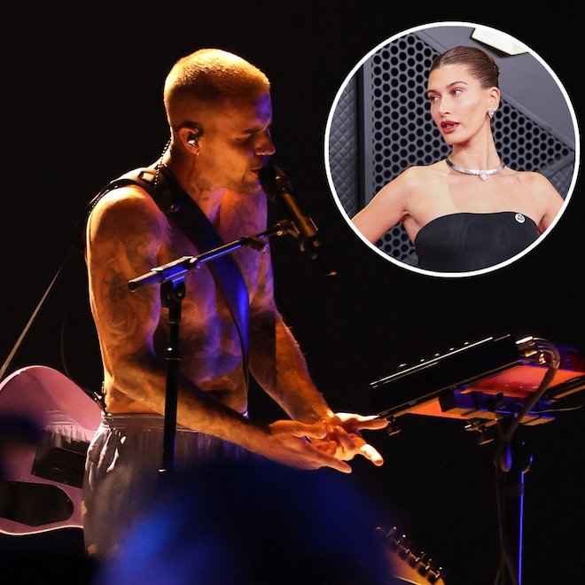 Hailey Bieber, Grammys'te Goripsiz Justin'i İzlerken Şaşkınlığını Gizleyemedi