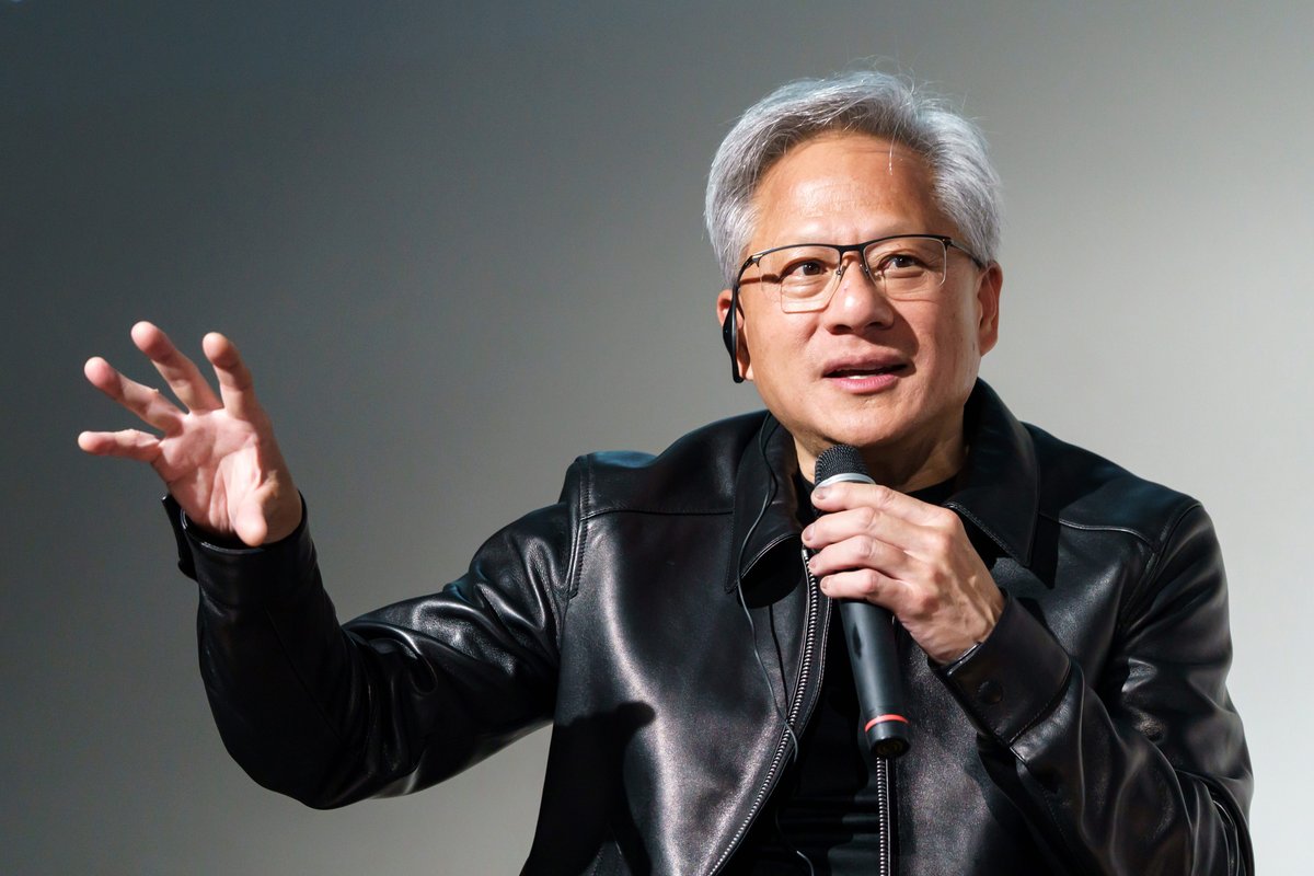 Jensen Huang says that AI job destruction doomers are 'exactly backward'
