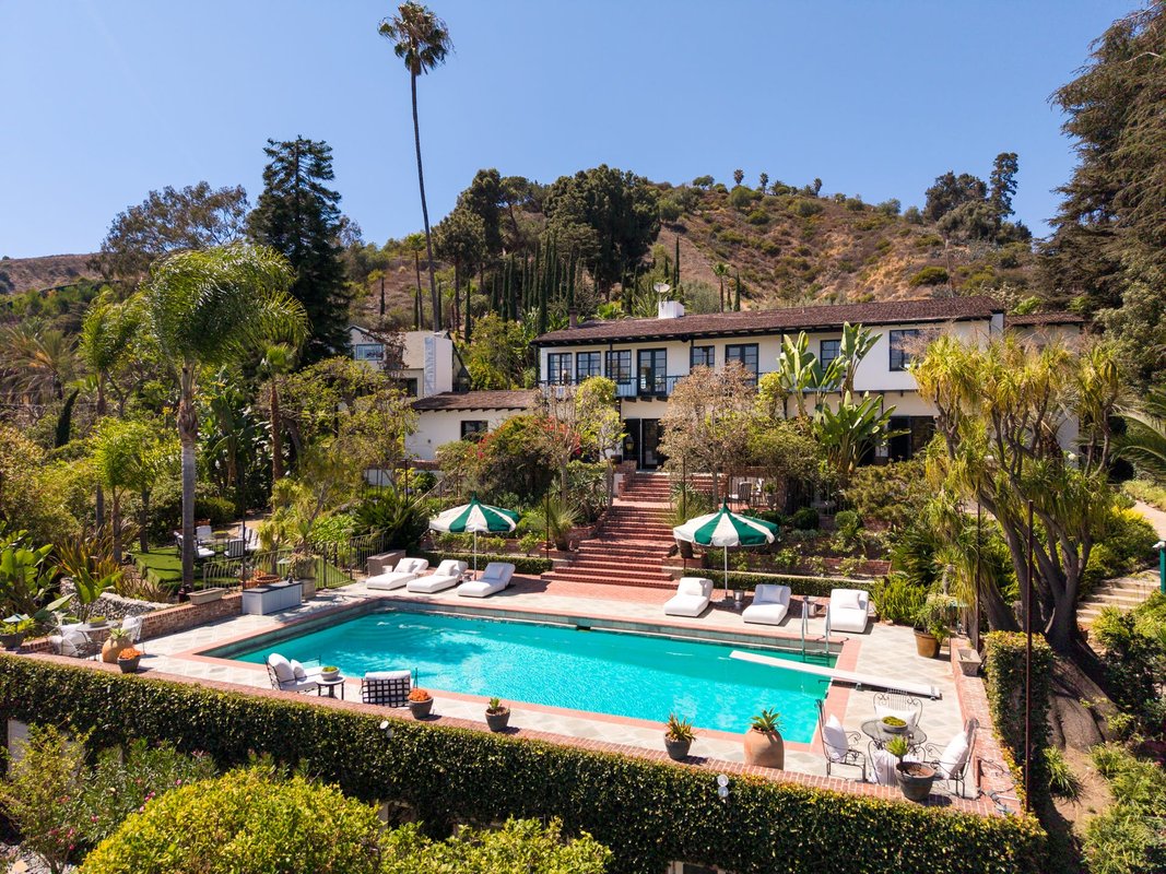 Take a look inside Helen Mirren's $13 million Los Angeles mansion, first built for a silent film star 116 years ago