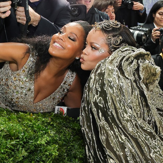 What Rihanna Said to Sheinelle Jones: in Emotional Moment at Met Gala
