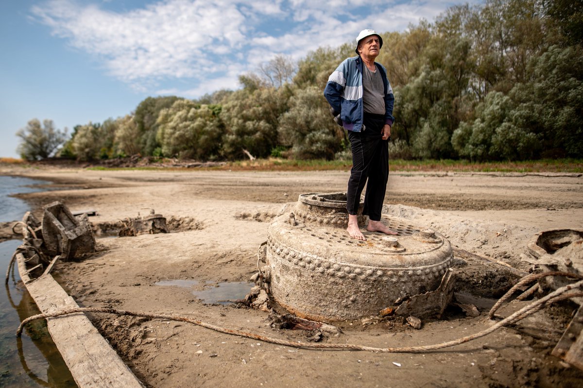 See the long-lost relics unearthed by Europe's drying rivers amid the summer heat wave