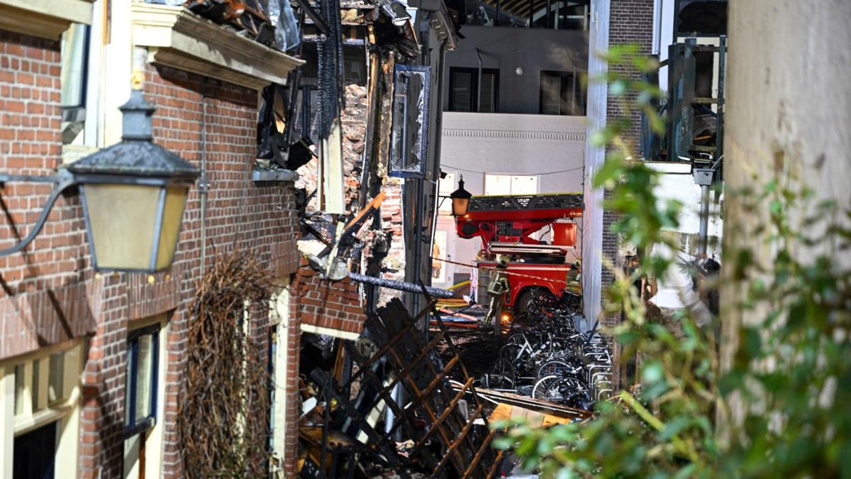"Hollanda'nın Utrecht kentinde meydana gelen patlama olayı"