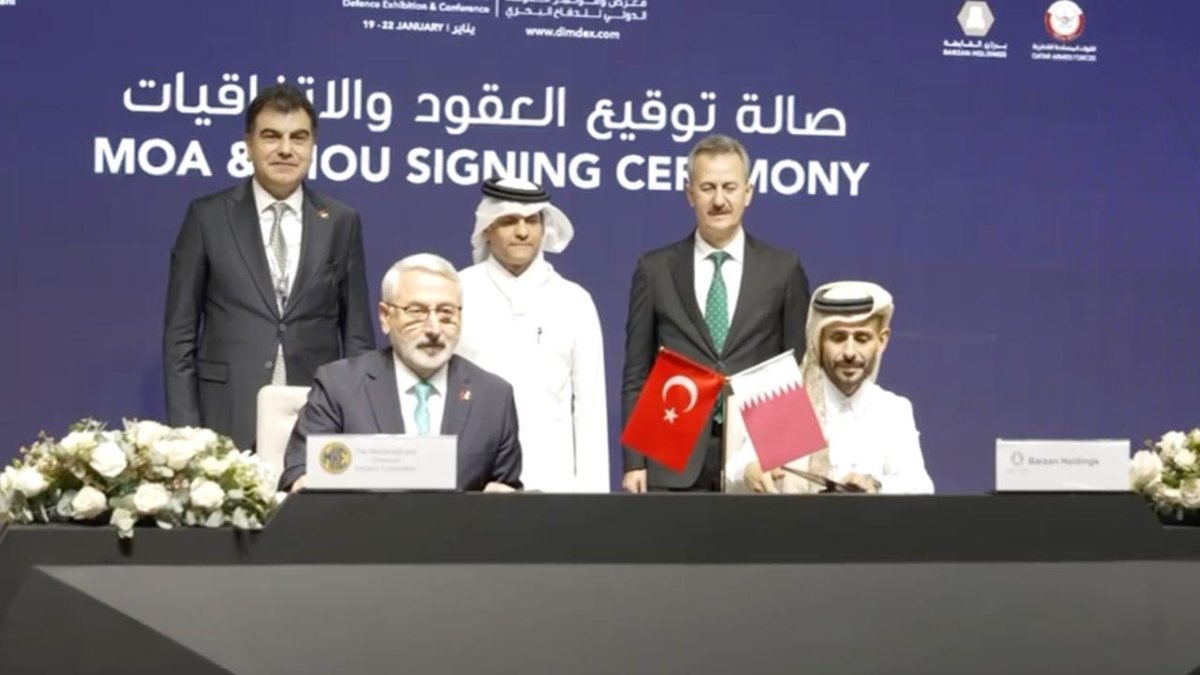 "MKE ile Katarlı Barzan Holding arasında yapılan stratejik iş birliği"