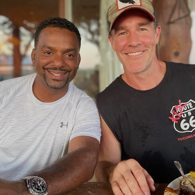 Alfonso Ribeiro Shares Photo of "Last Goodbye" With James Van Der Beek