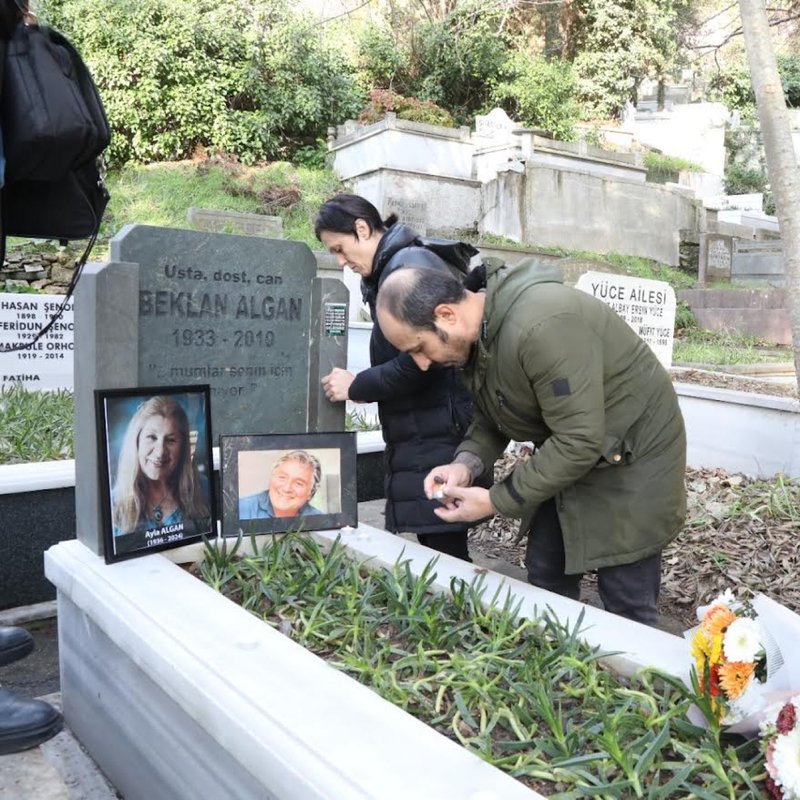 "Ayla Algan'ın Anısına Yapılan: Anma Töreni cereyan ettirildi"