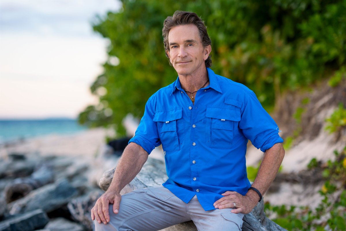 I'm 'Survivor' host Jeff Probst. My workdays involve waking up with: the sun, approving immunity idols, and giving in to my burger cravings.