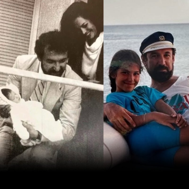"Sevgili babam, yeni yılın kutlu olsun"