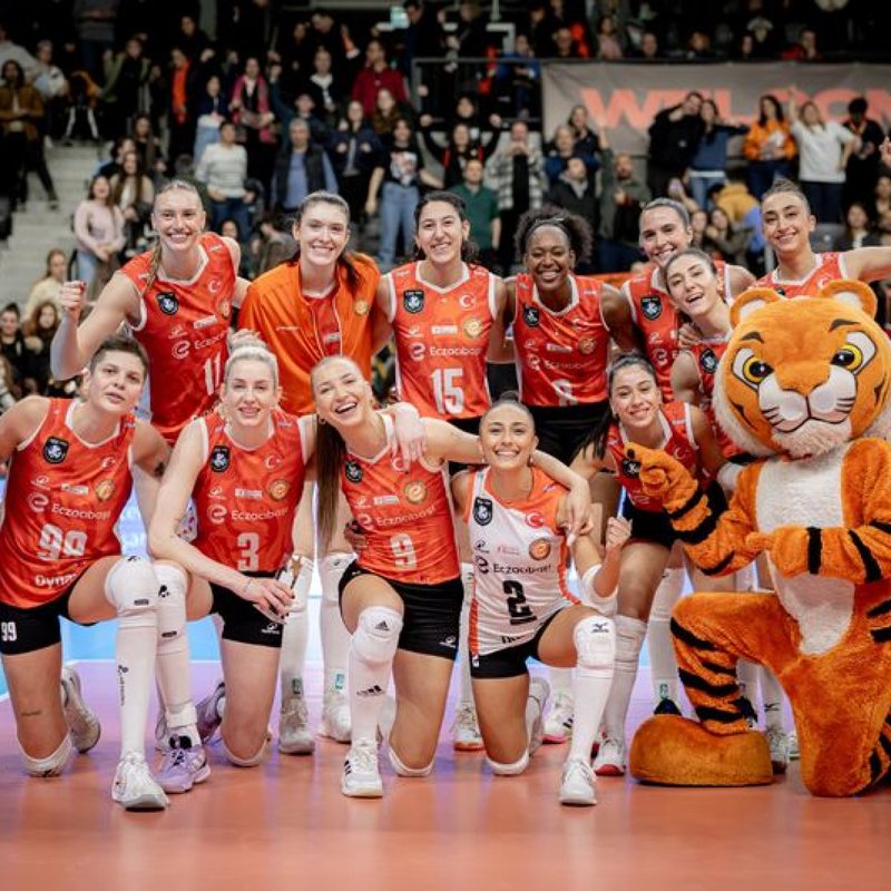 Eczacıbaşı Dynavit, Olympiacos karşısında set kaybetmedi!