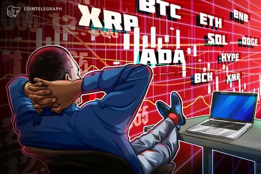 "2/6 Tarihli Fiyat Tahminleri: BTC, ETH, BNB, XRP, SOL, DOGE, ADA, BCH, HYPE ve XMR"
