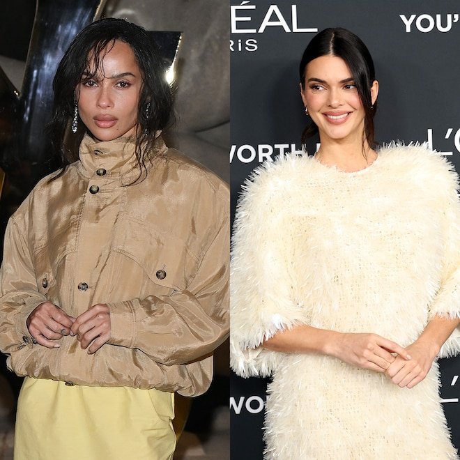 Zoë Kravitz, Harry Styles'ın eski sevgilisi Kendall Jenner ile bir araya geldi.