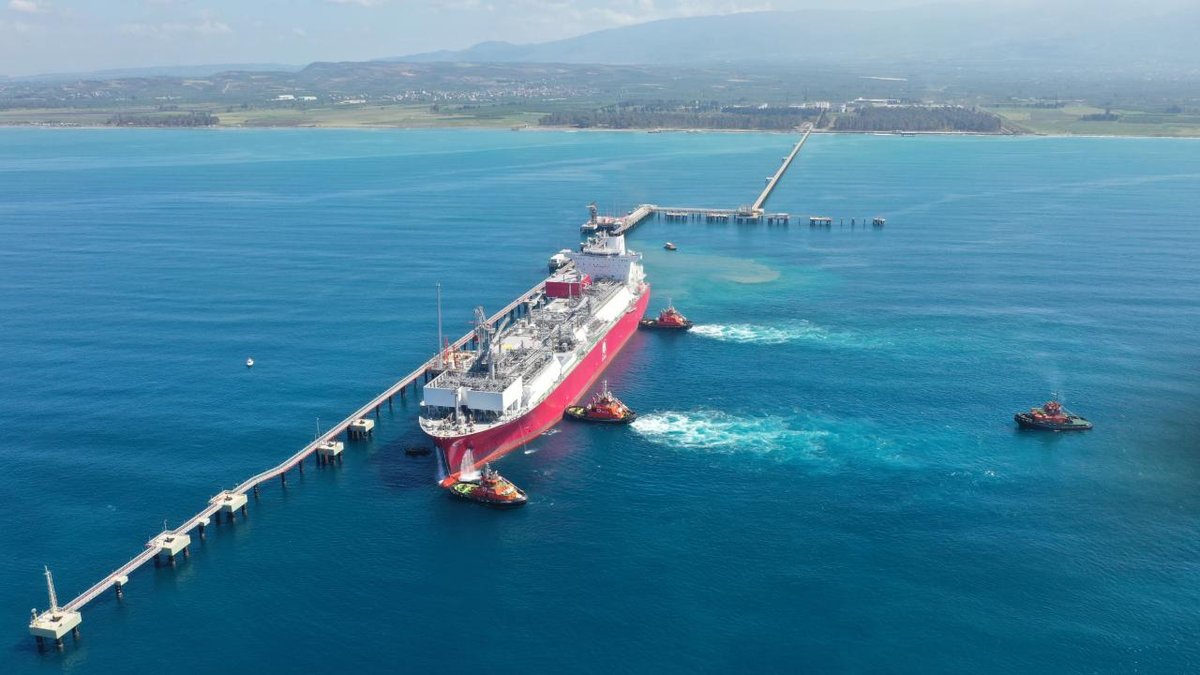 Dörtyol FSRU: 17 Şehrin Gaz İhtiyacını Karşılayan Tesis 8 Yaşını Doldurdu