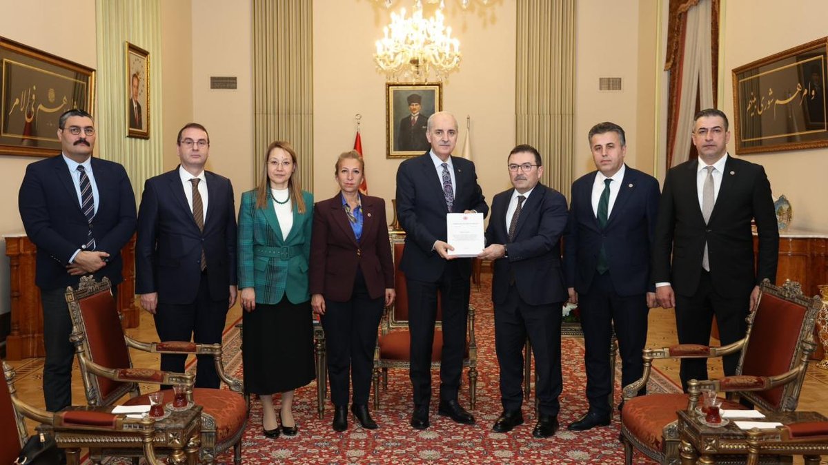 "Kartalkaya Yangını Araştırma Komisyonu, raporunu TBMM Başkanı Kurtulmuş'a iletti"