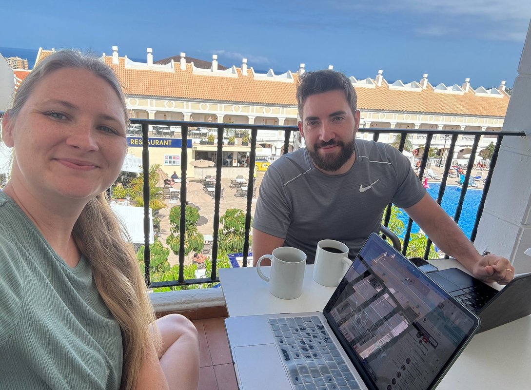 My husband and I work remotely while raising our toddler.: I'd quit my job if I had to return to office.