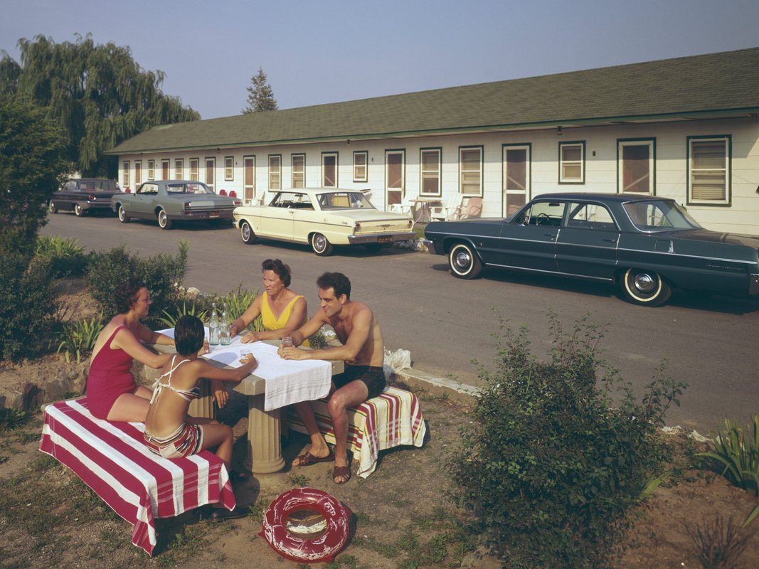 Vintage photos show road trips in the 1960s, when the interstate boom changed how Americans vacationed