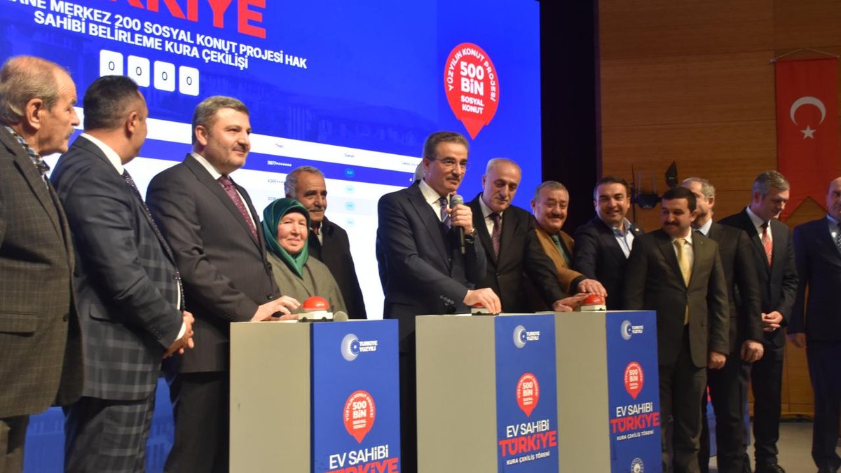 Gümüşhane'de dokuz yüz kırk konutun sahipleri açıklandı