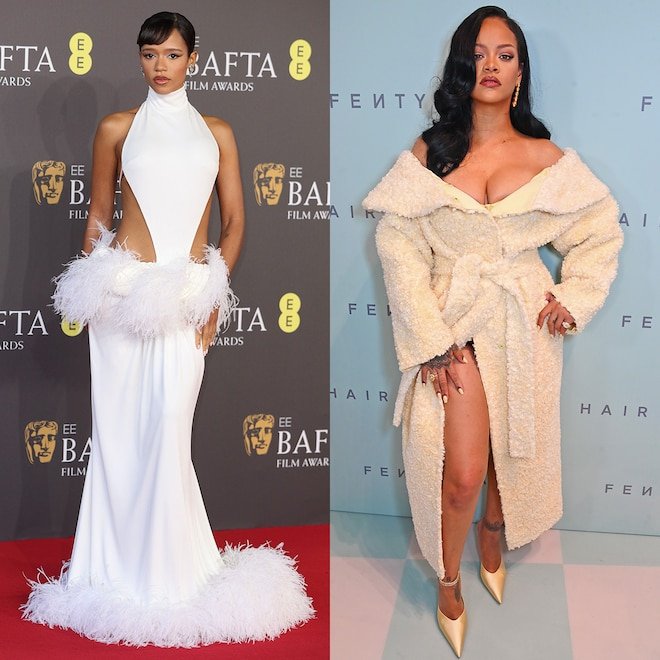 Taylor Russell'ın Rihanna ile Karıştırılmasına: Verdiği Tepki dikkat çekici oldu