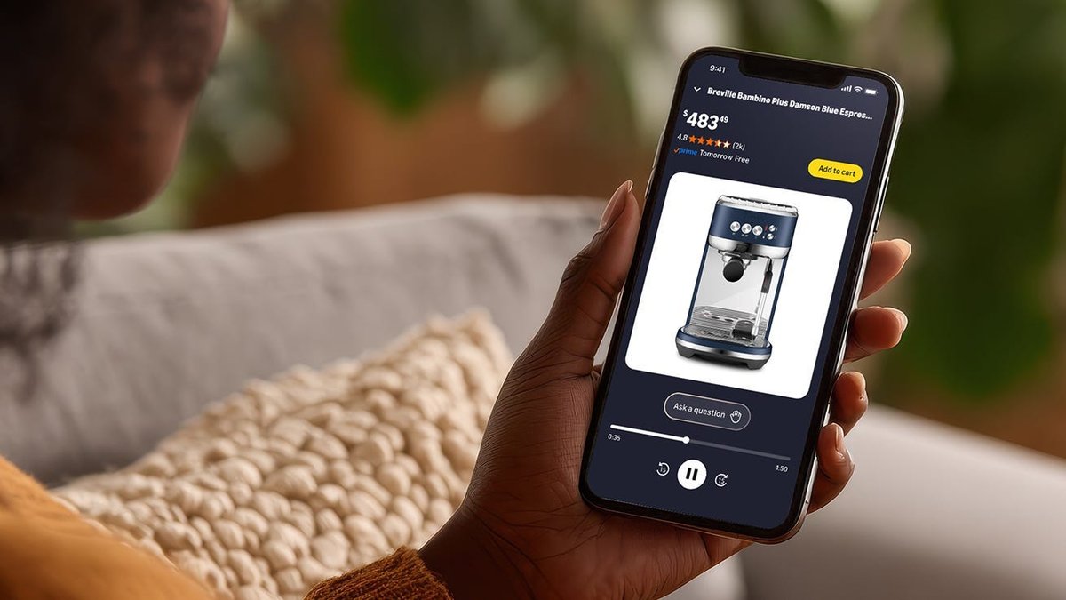 Amazon now has AI-generated podcasts about its products with AI hosts. I'm loving it.