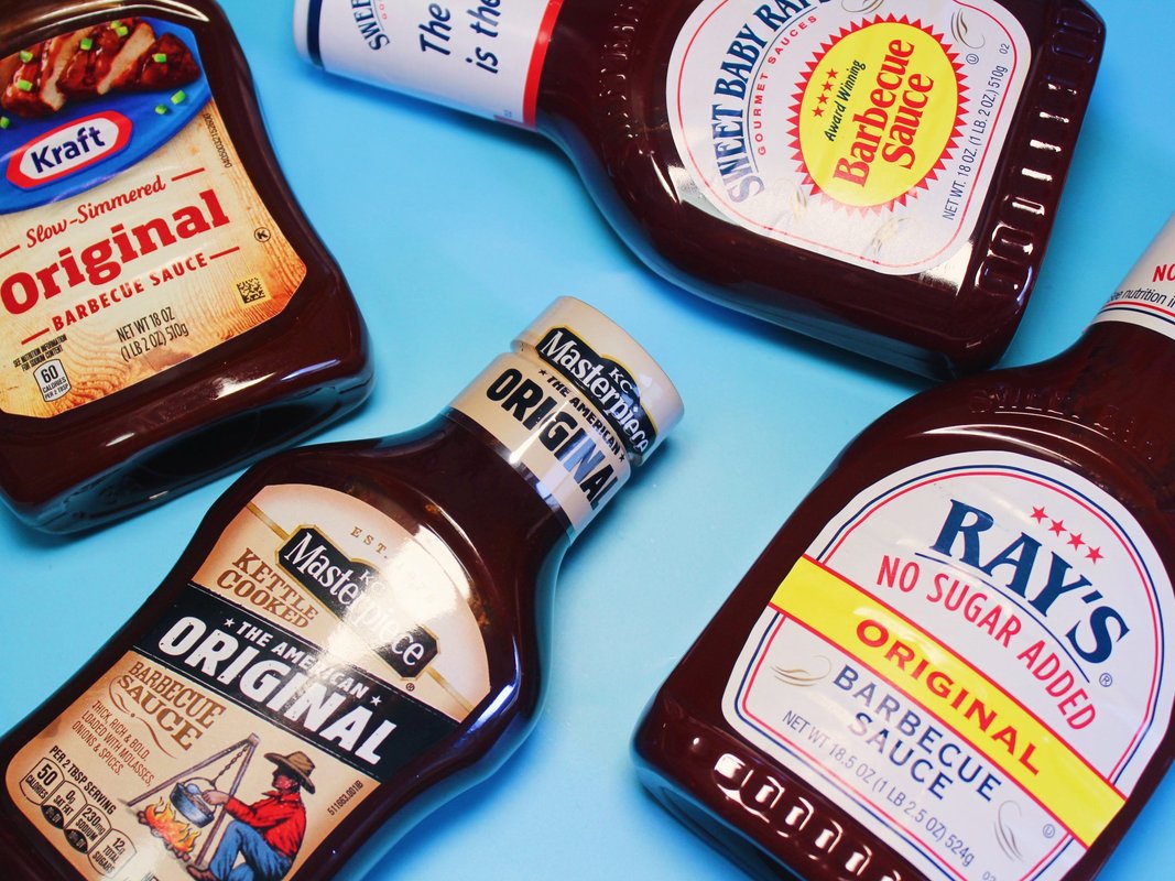I tried and ranked 4 barbecue sauces.: The best one was both tangy and sweet.