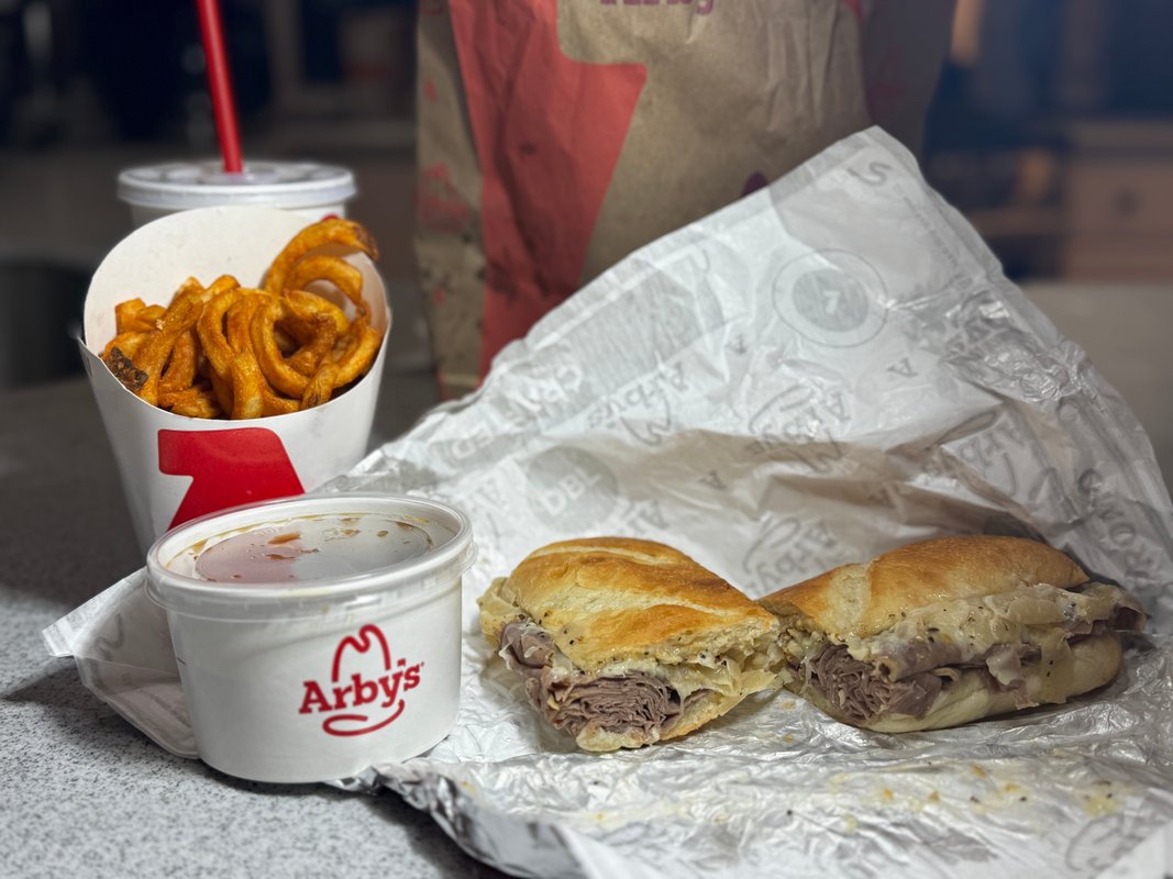 I tried Arby's new 'Top Chef'-approved French: Dip Royale sandwich. It levels up a classic.
