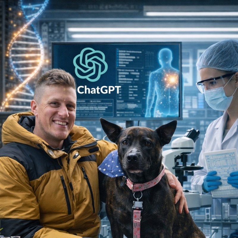 Köpeği yapay zeka mı tedavi etti?