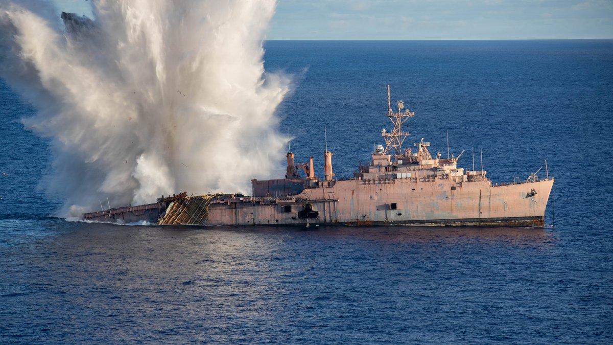 A Japanese submarine sank USS Juneau in World War II. One just did it again as the US and its allies train for a Pacific fight.