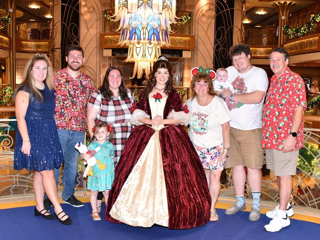 I was on the first-ever Disney cruise; this summer, I'll take my: 100th. Now I get to enjoy them with my adult children and grandkids.