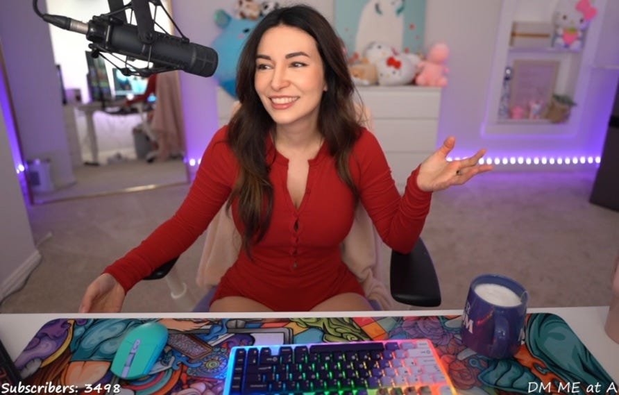 I'm an OnlyFans model and Twitch streamer on an extraordinary artist: visa. The US gives me the freedom to do work I love.