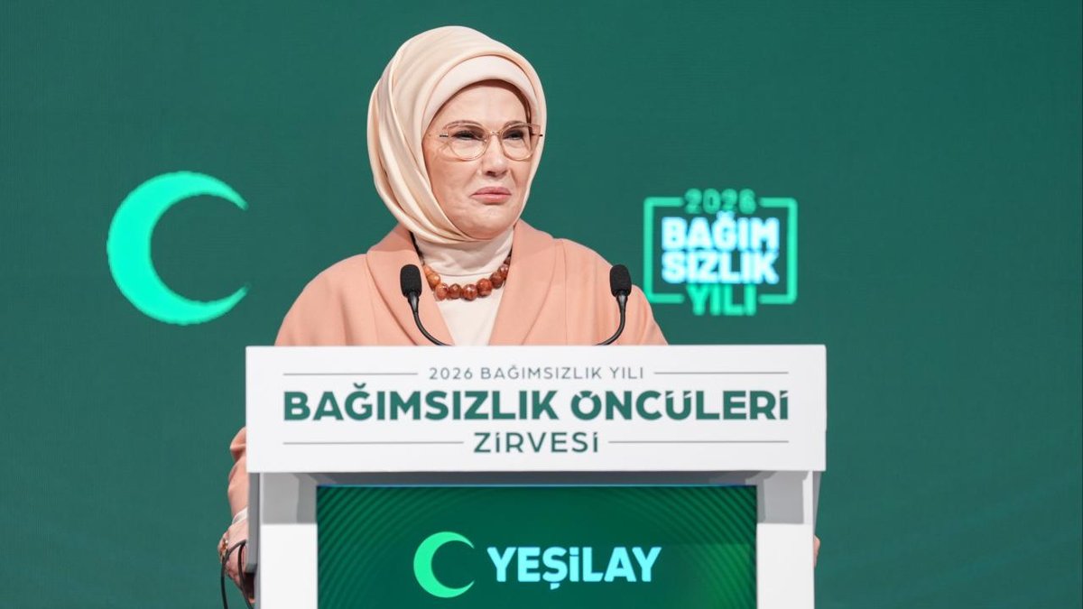 Emine Erdoğan: 2026’yı 'Özgürlük Yılı' olarak duyuruyoruz