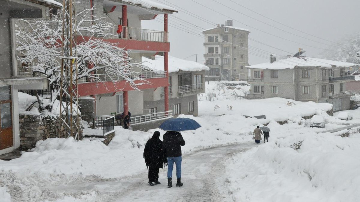 "Doğu Anadolu ile Batı Karadeniz bölgesine yönelik yoğun kar yağışı ikazı"