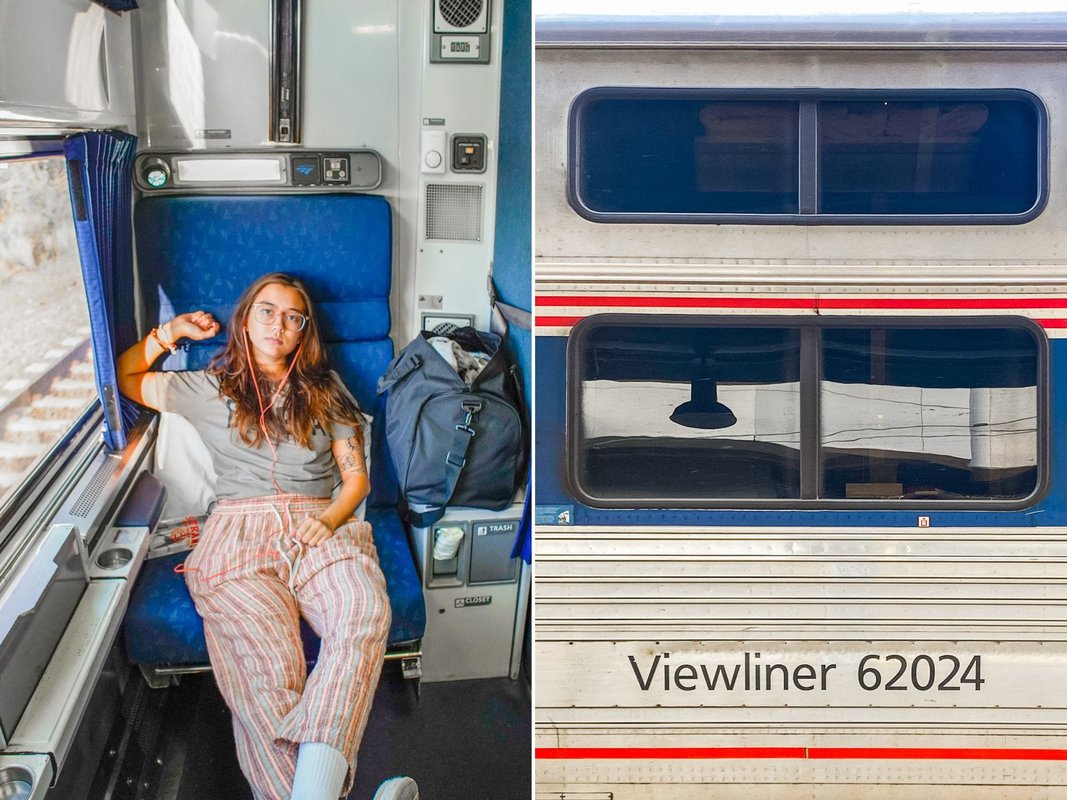 "30 saatlik Amtrak yolculuğu için 2 yataklı özel kabinime 500 dolar ödedim. İçine bir göz atın."