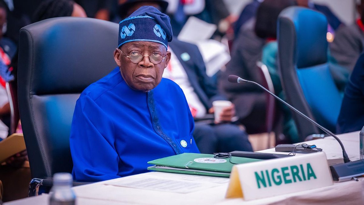 Nijerya'nın Cumhurbaşkanı Bola Ahmed Tinubu, Türkiye'yi ziyaret etmek üzere yola çıkıyor