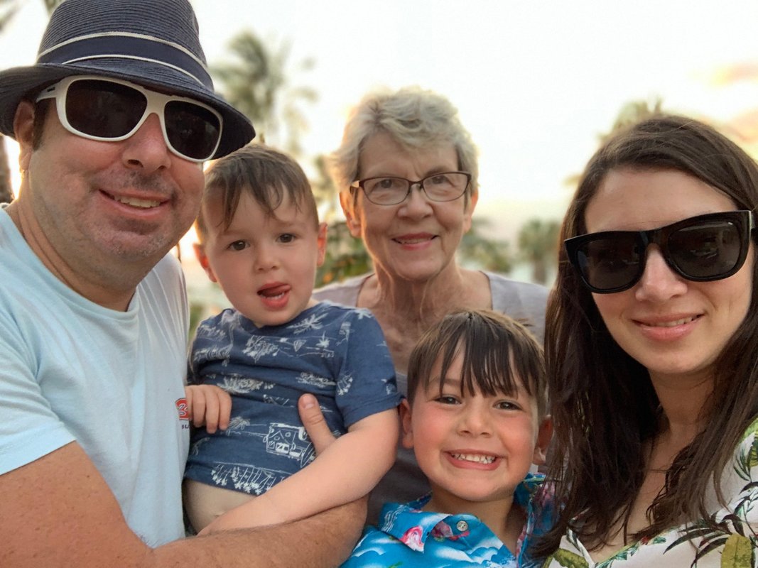 My mom with Parkinson's moved in with my family. Eventually, it became too much to care for her.