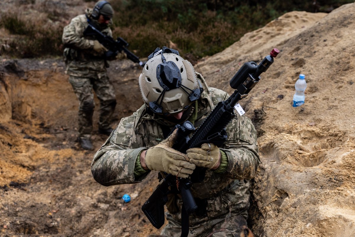 Ukraine is helping NATO trainers recreate its battlefield, calling: out what they get wrong to make it more realistic