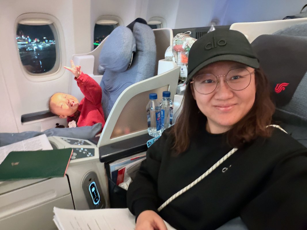 I flew 15 hours in Air China's business class: with my toddler. The upgrade was worth every penny.
