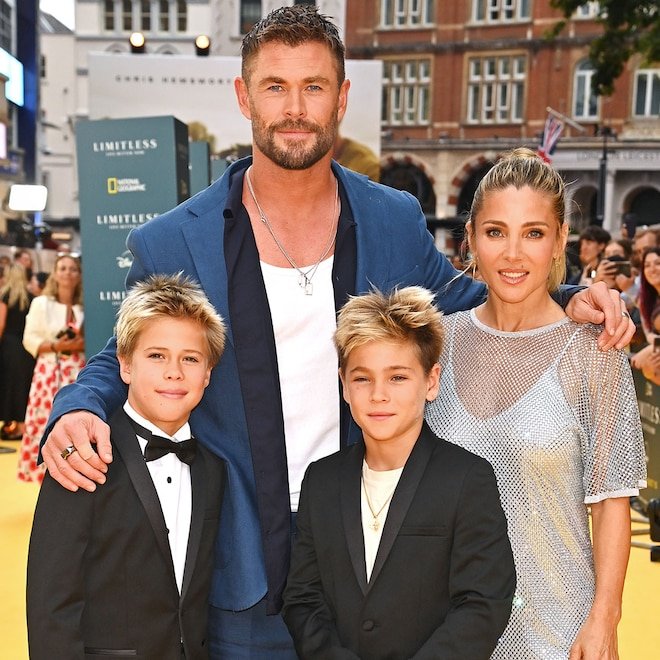 Chris Hemsworth, Elsa Pataky ve Çocuklarıyla Tatil Anlarını Paylaştı
