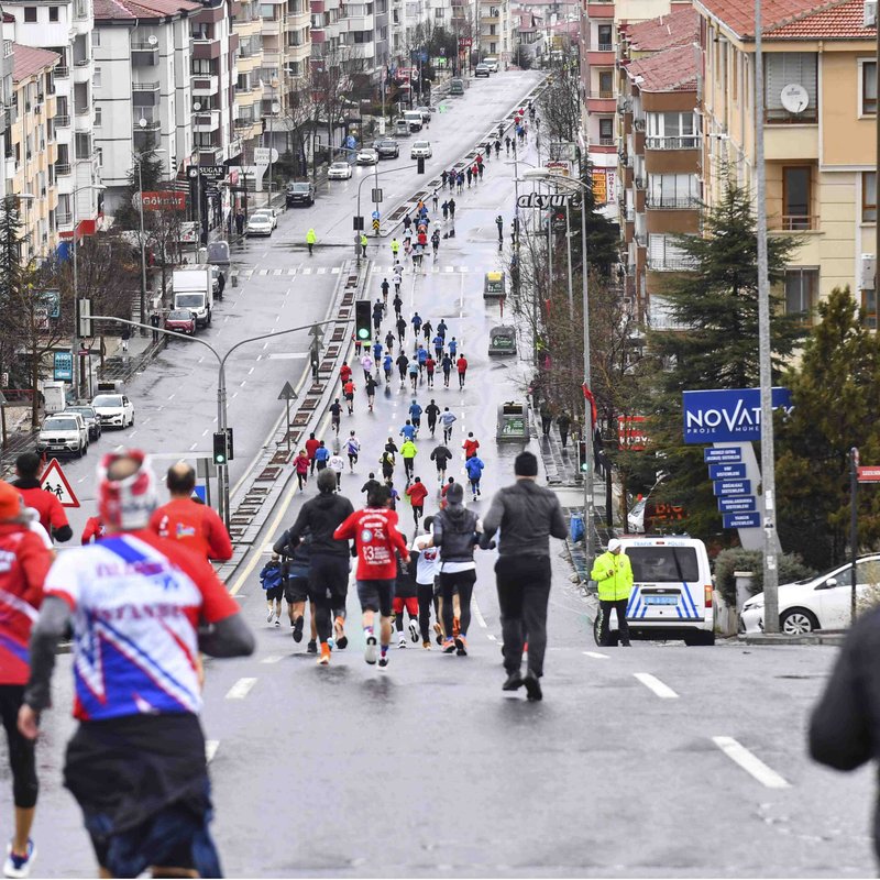 "90. Atatürk Koşusu'nda coşku dorukta!"