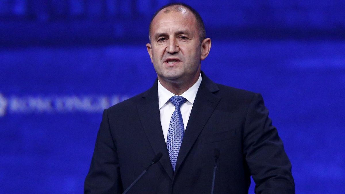 "Bulgaristan Cumhurbaşkanı Radev, istifasını açıklama yaptı"