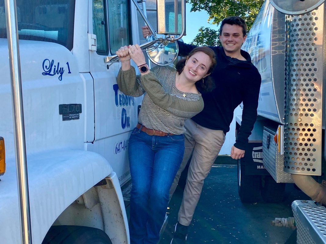 I work at my mother's company alongside my sister. Working in: the family business isn't always easy, but I love the job security.