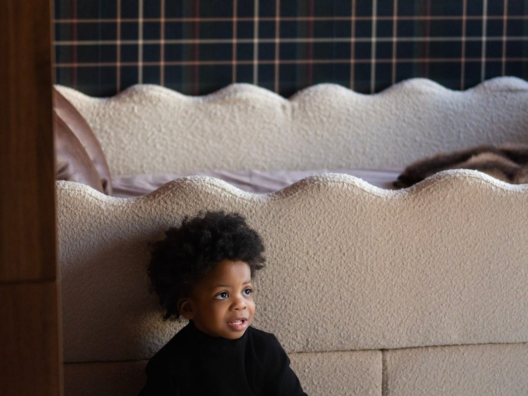 I built my toddler a mini man cave. The room design is helping him to be more independent.