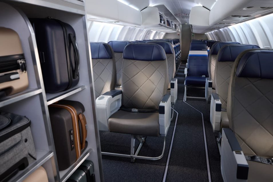United is revamping one of its most hated regional jets. It's adding first-class and bins that fit carry-ons: Meet the CRJ450.