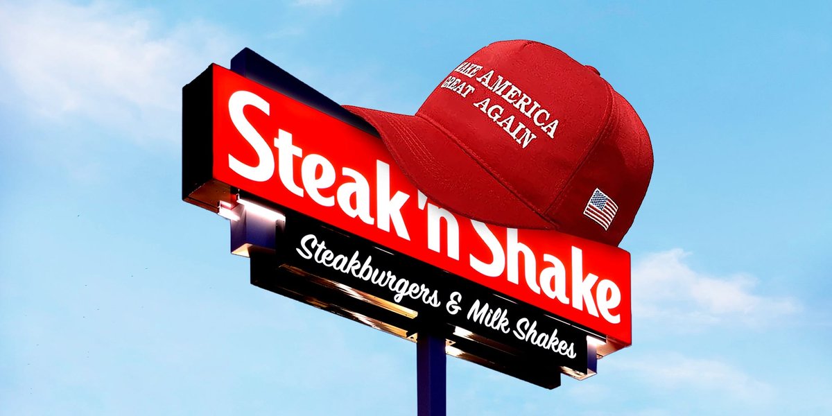 Steak 'n Shake bet big on MAGA — it's kind of working