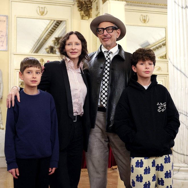 Jeff Goldblum Makes Rare Public Appearance With His 2 Kids