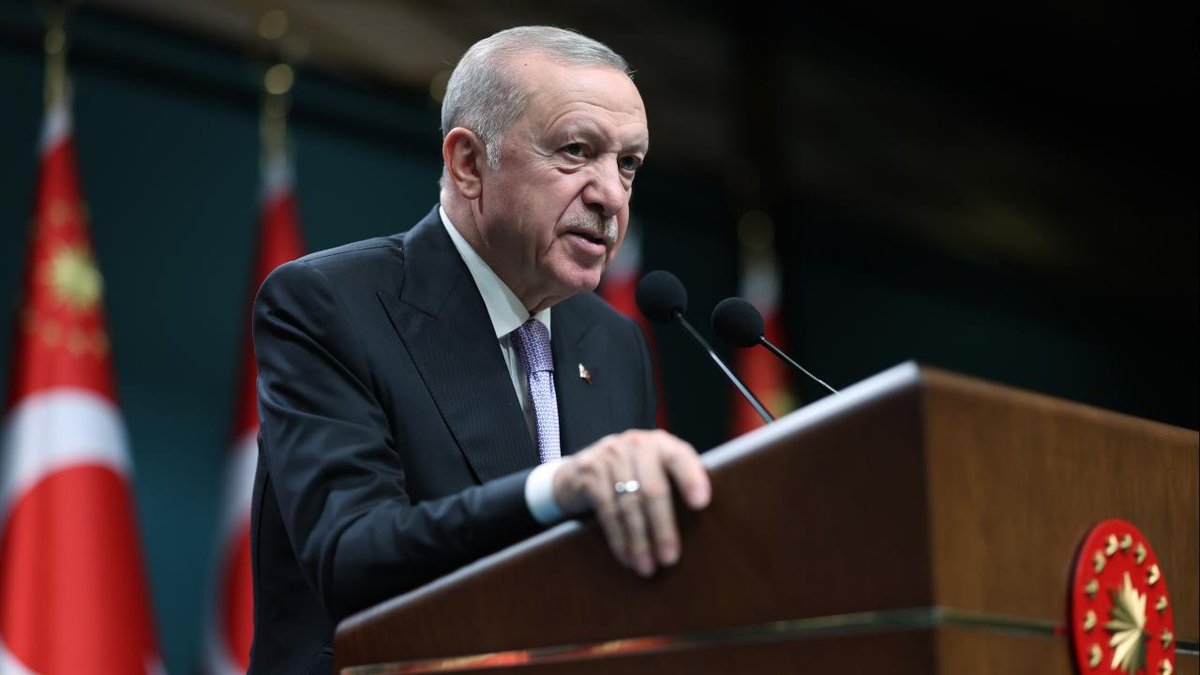 Cumhurbaşkanı Erdoğan'dan şehit ailelerine taziye mesajı