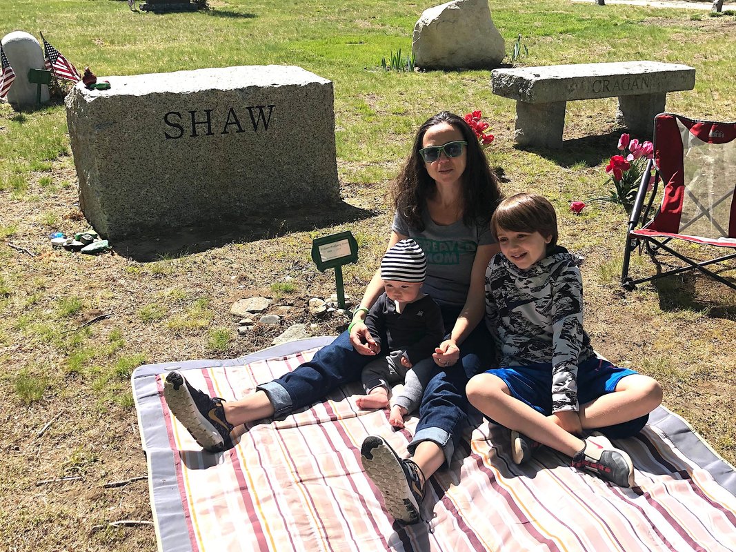 I spend Mother's Day at my son's grave. It's the only place I feel like a whole family.