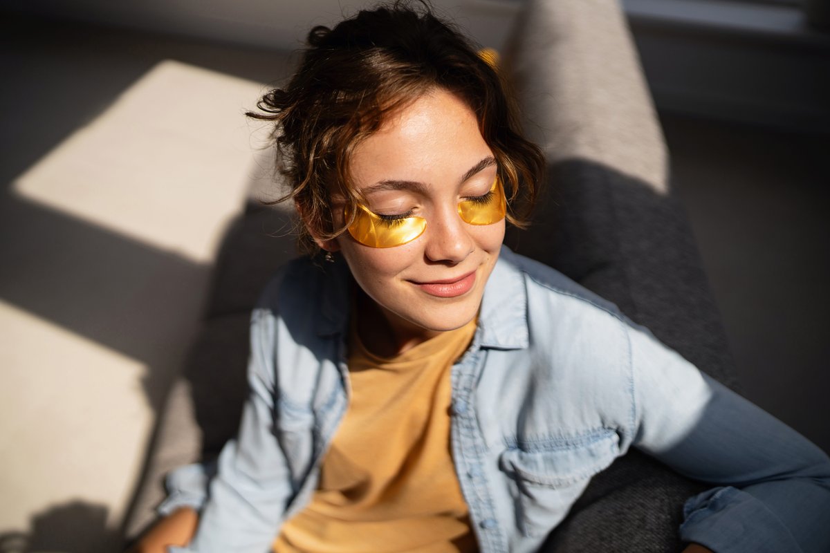 Under-eye patches aren’t just skincare anymore. Now, they're a flex.